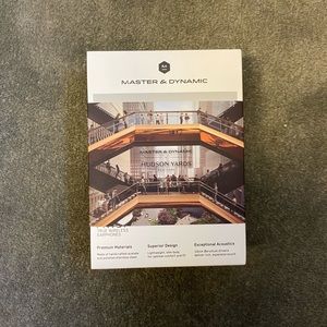 Master & Dynamics wireless earphones